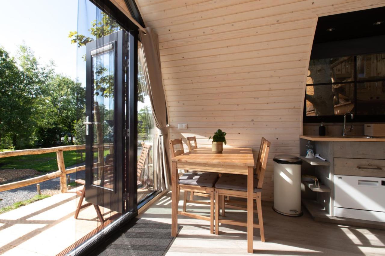 Pod Huisje Met Hottub Dokkum Ngoại thất bức ảnh
